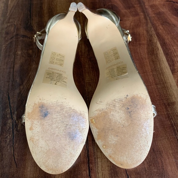 Express Strappy Low Heel Sandals - Picture 5 of 5